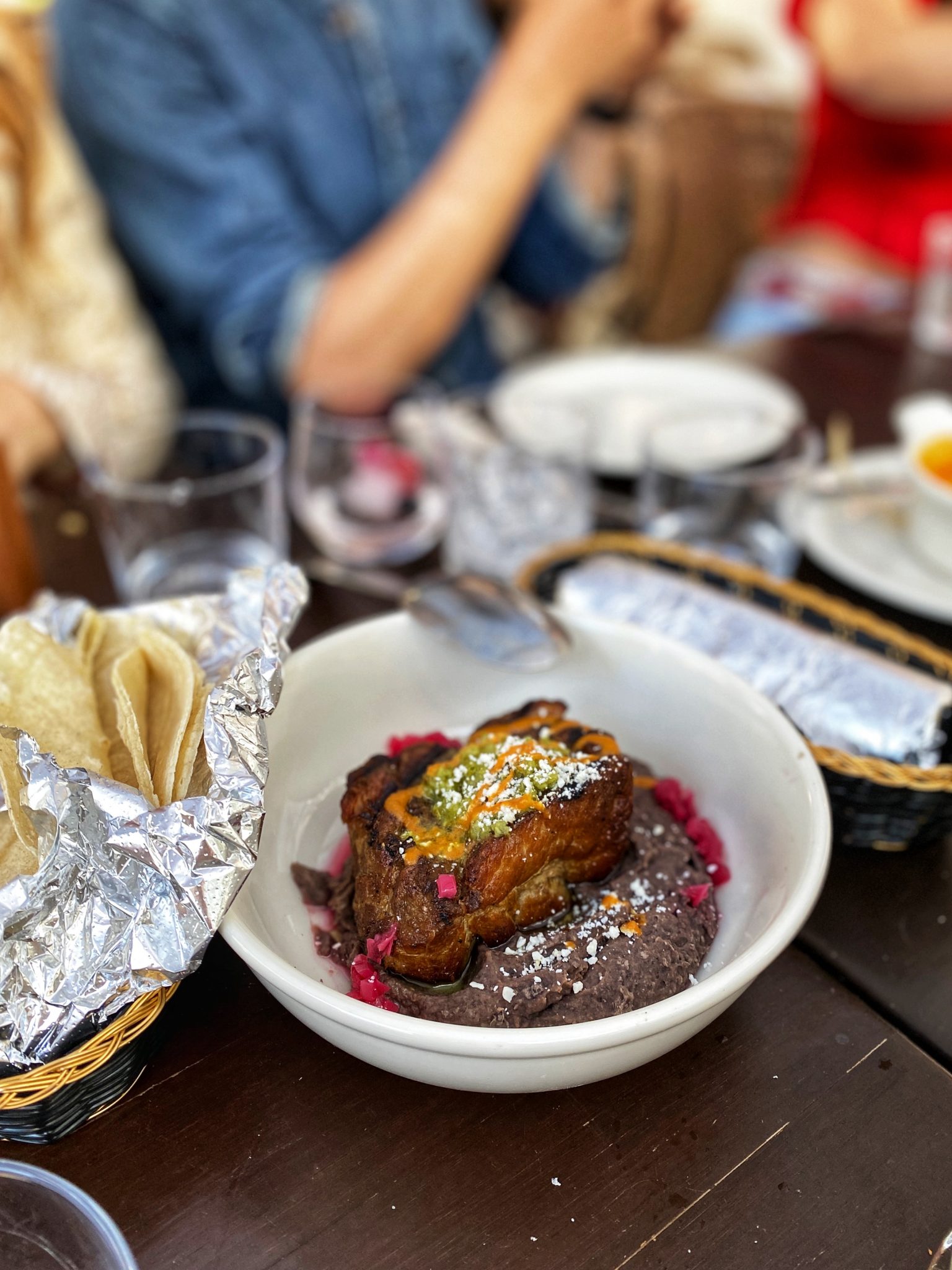 La Paloma Cafe, Santa Barbara, carnitas