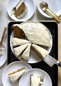 pumpkin olive oil cake