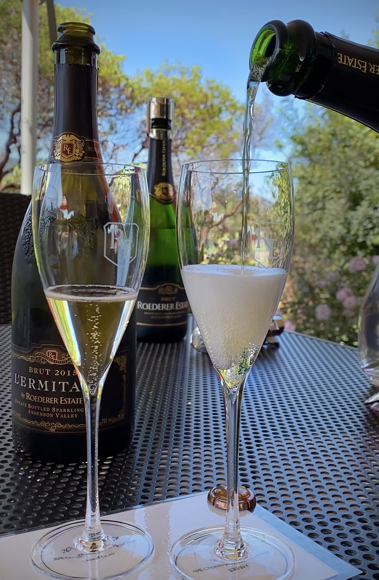 roederer estate sparkling flight